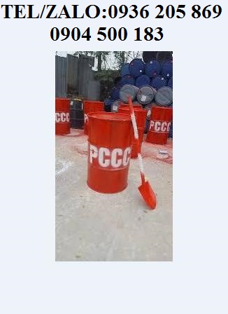 THÙNG PHI TO CHỮA CHÁY CÓ GIÁ ĐỠ + BÁNH XE 