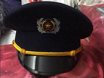 Mũ kê pi vểnh tím than ( dùng cả trong thông tư 08 )