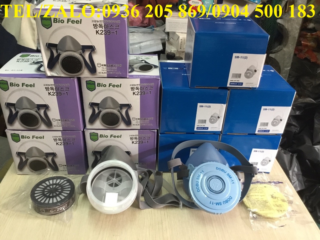 Mặt nạ phòng độc 1 phin Hàn quốc K239-1 